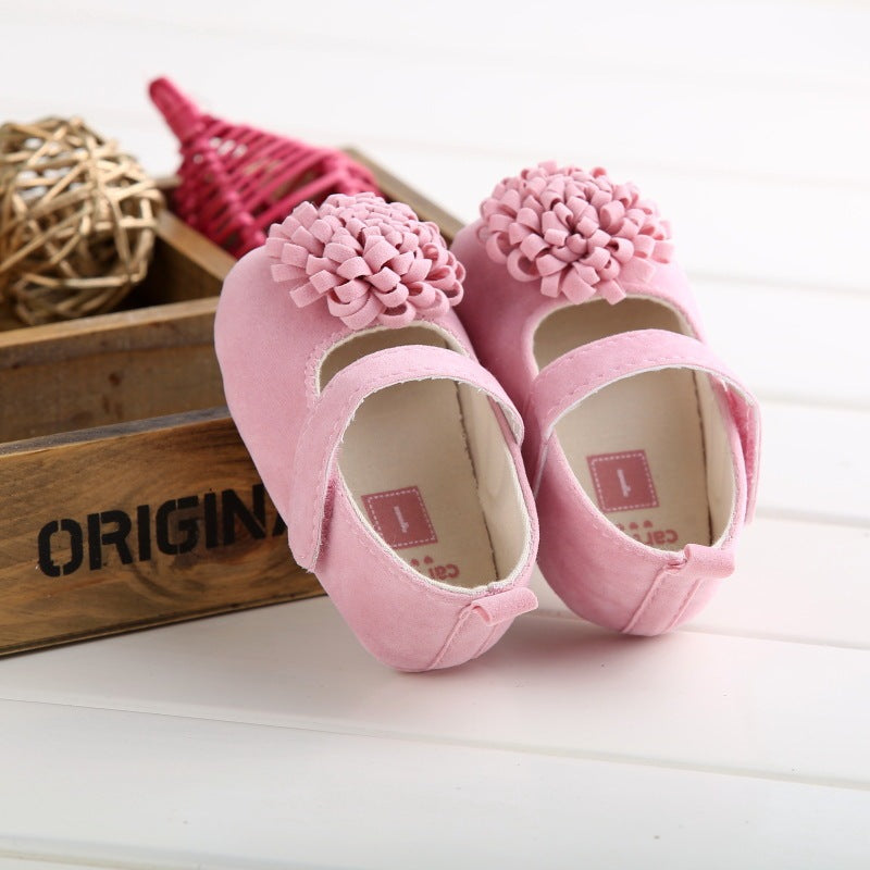 Toddler Female Baby Shoes - Soft Sole Princess Series Step Shoes Baby Shoes