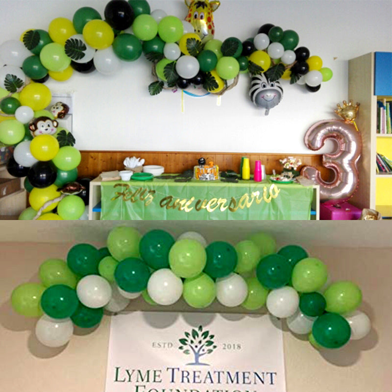 Animal Balloon Theme Party Decoration – Green Forest Jungle Series - JumoShop