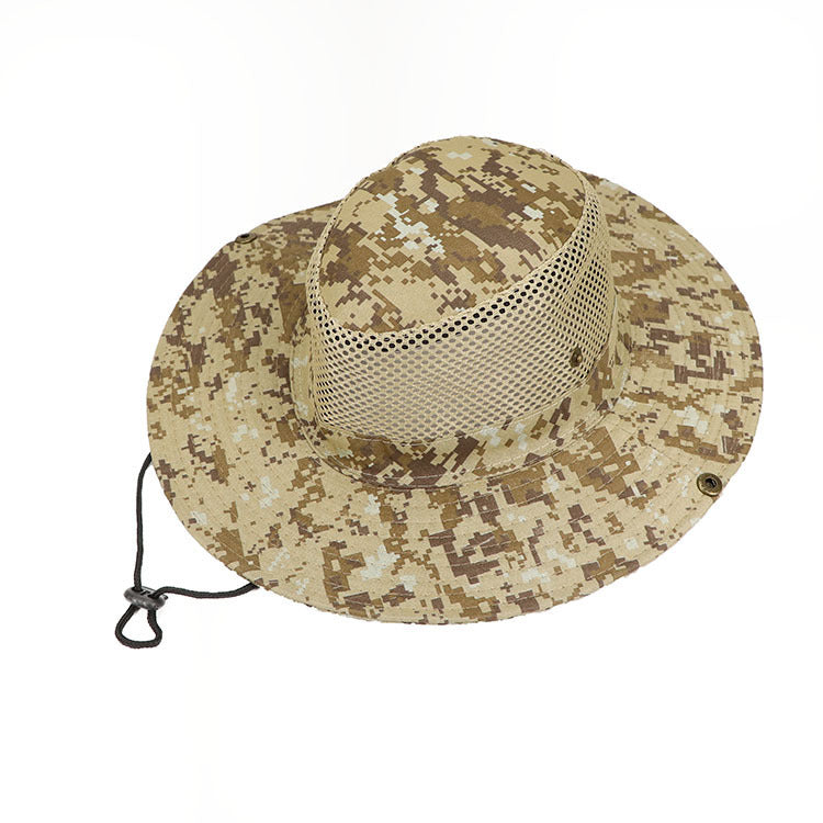 Outdoor Hat Digital Camouflage Hat - Fisherman Hat