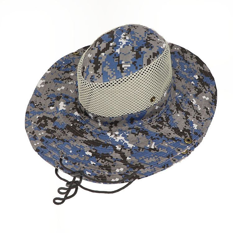 Outdoor Hat Digital Camouflage Hat - Fisherman Hat