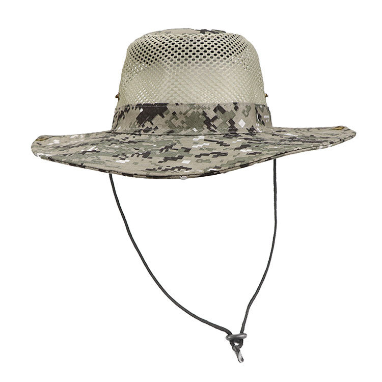 Outdoor Hat Digital Camouflage Hat - Fisherman Hat