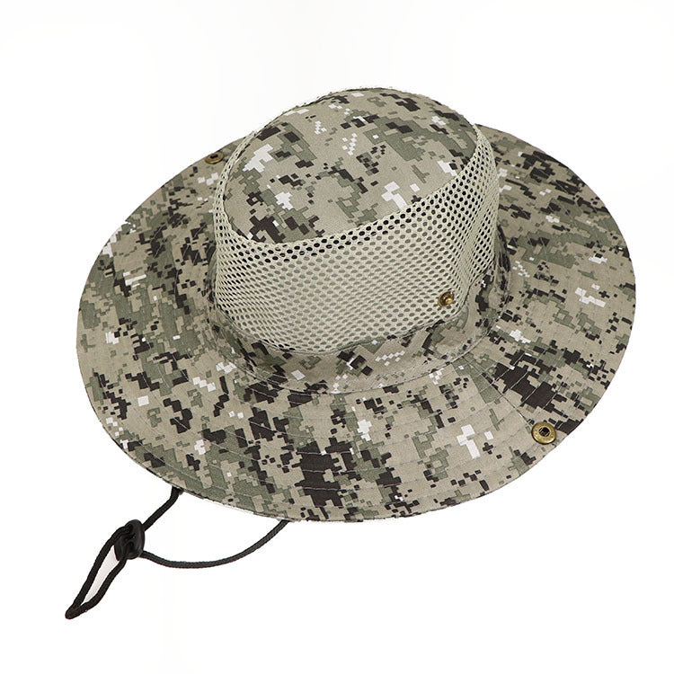 Outdoor Hat Digital Camouflage Hat - Fisherman Hat
