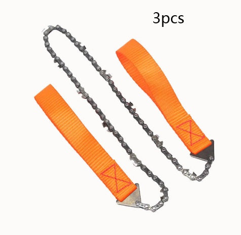 24 Inch Portable Hand Chain Saw - outdoor survival hand saw garden garden hand saw outdoor wire saw