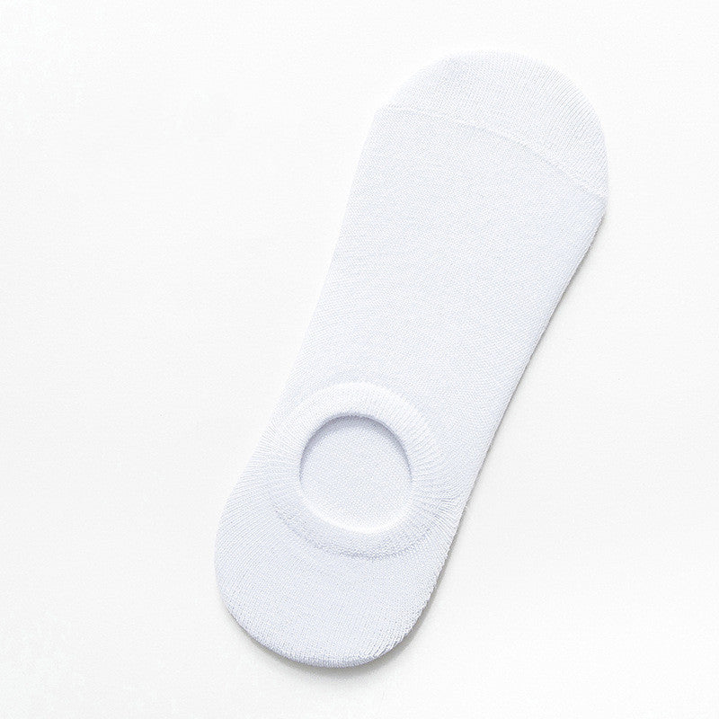 Solid Color Boat Socks - Spring Invisible Socks Socks Socks Net Red Men'S Socks