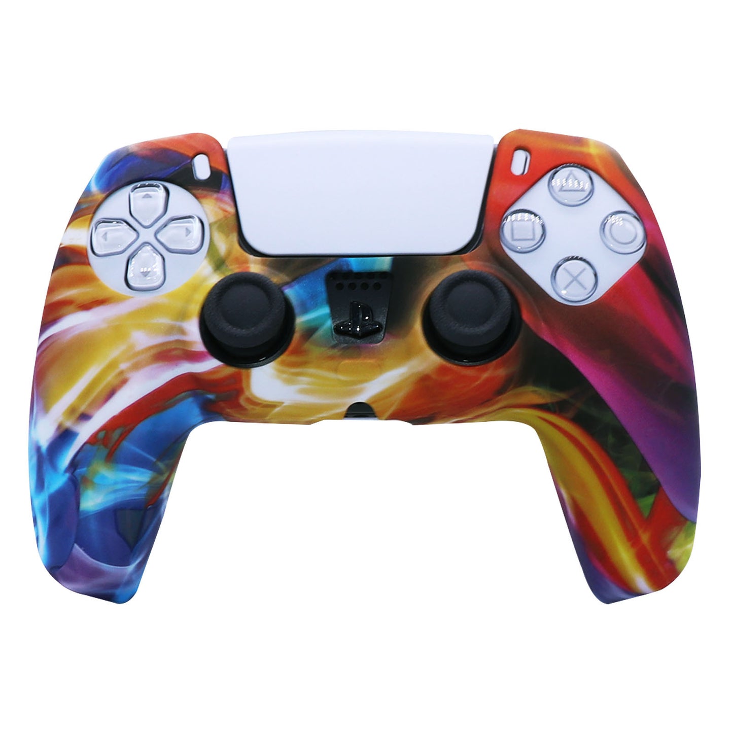 PS5 Protective Silicone Skin Case - DualSense Wireless Controller Thumb Grips Gel Rubber Cover - JumoShop