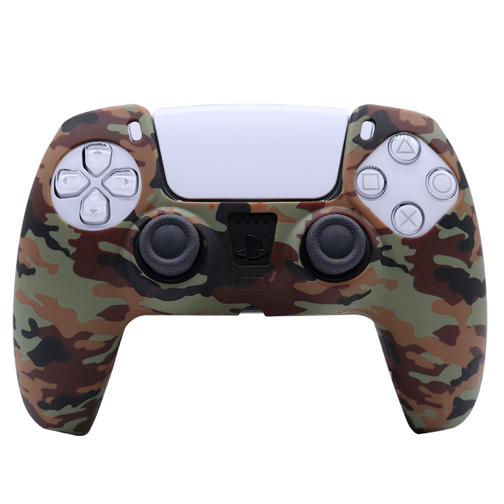 PS5 Protective Silicone Skin Case - DualSense Wireless Controller Thumb Grips Gel Rubber Cover - JumoShop