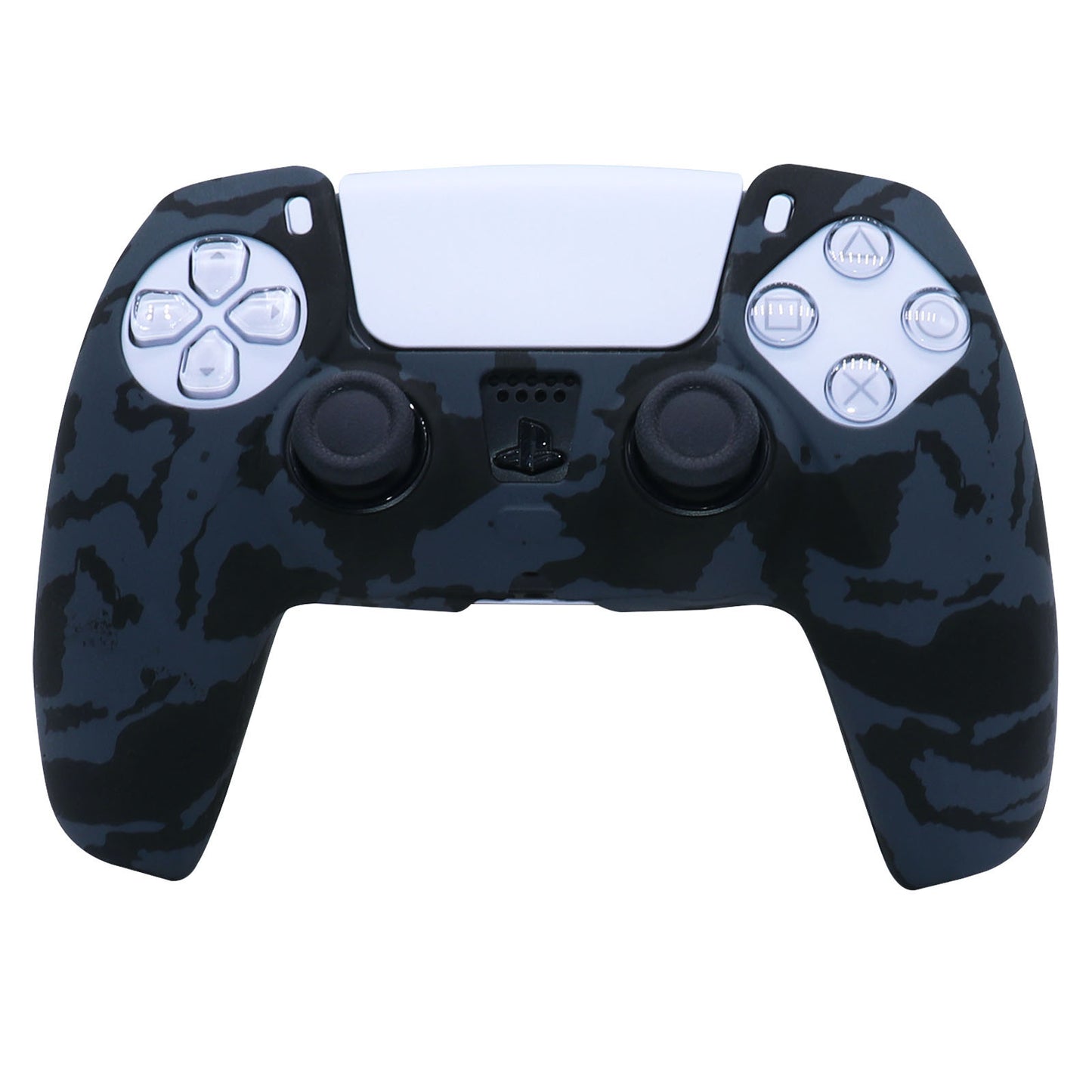 PS5 Protective Silicone Skin Case - DualSense Wireless Controller Thumb Grips Gel Rubber Cover - JumoShop