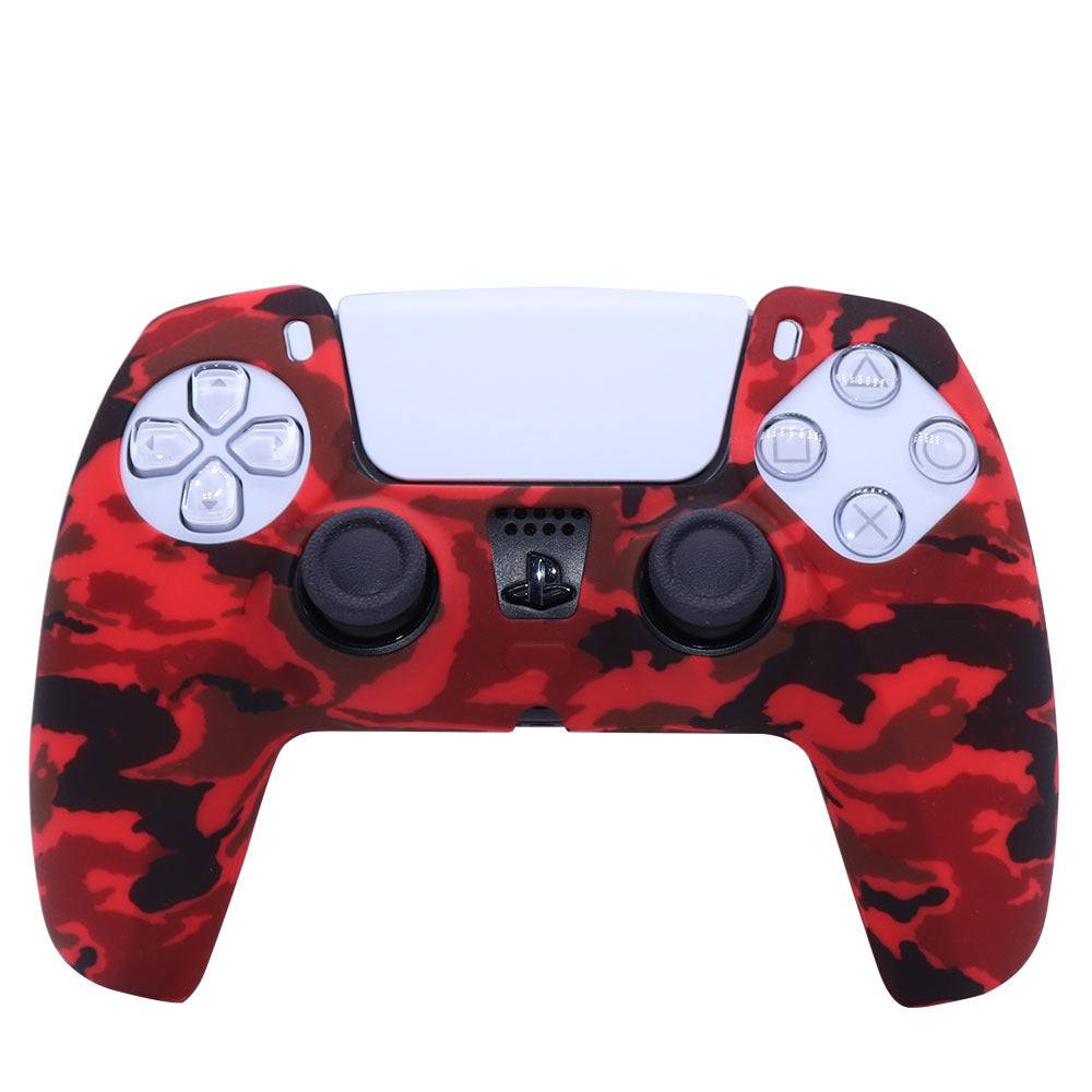 PS5 Protective Silicone Skin Case - DualSense Wireless Controller Thumb Grips Gel Rubber Cover - JumoShop