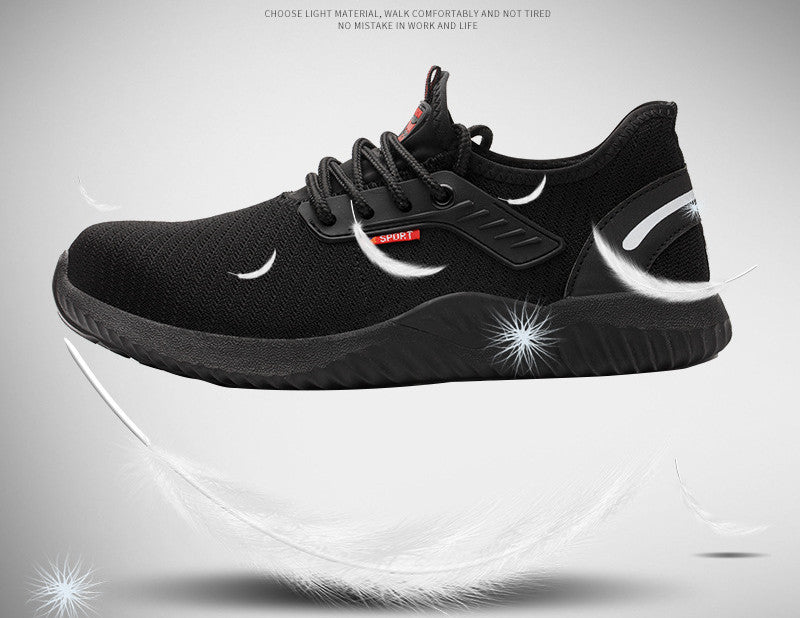 Breathable Safety Shoes - Anti-smashing Work Safety Shoes