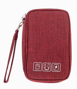Cable Organizer Bag - Portable Travel Electronic Accessories, Storage Bag, Charger Headset, Digital Pouch
