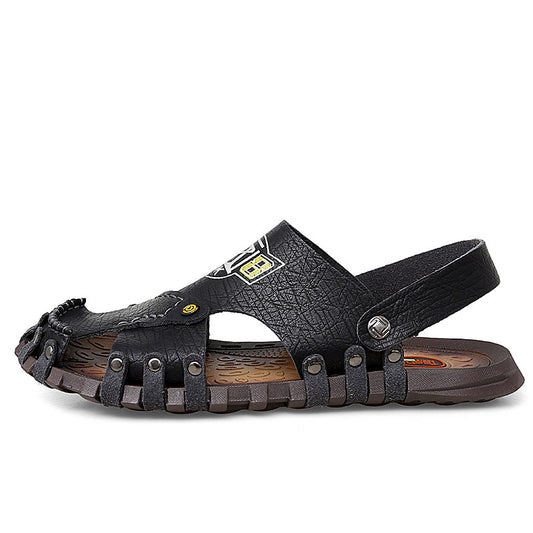 Baotou Sandals - Men's Casual Leather Sandals