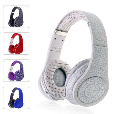 Universal Interface Foldable Headset - Mobile Phone Headset With Microphone Color Fashion Headset