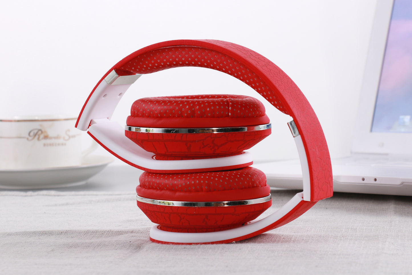 Universal Interface Foldable Headset - Mobile Phone Headset With Microphone Color Fashion Headset