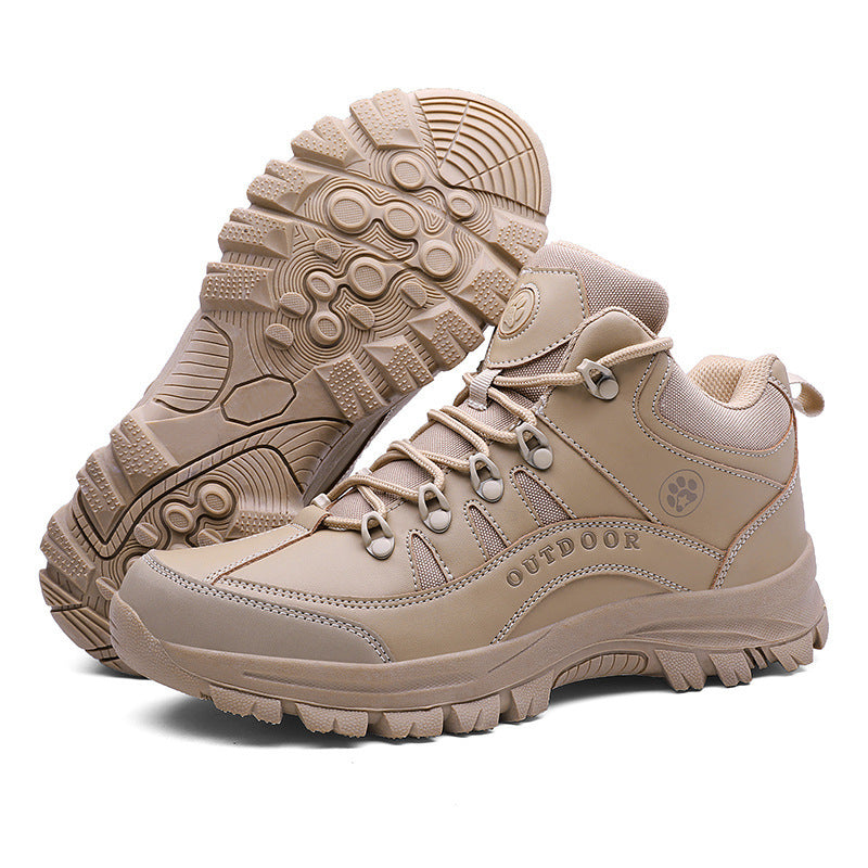 Fashion Hiking Shoes - Military Boots Non-slip Wear-resistant Outdoor Shoes