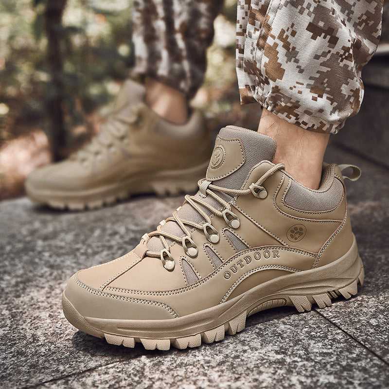 Fashion Hiking Shoes - Military Boots Non-slip Wear-resistant Outdoor Shoes