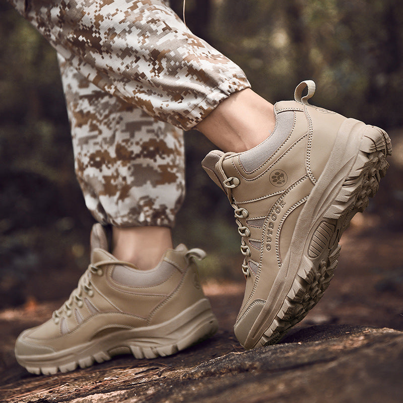 Fashion Hiking Shoes - Military Boots Non-slip Wear-resistant Outdoor Shoes