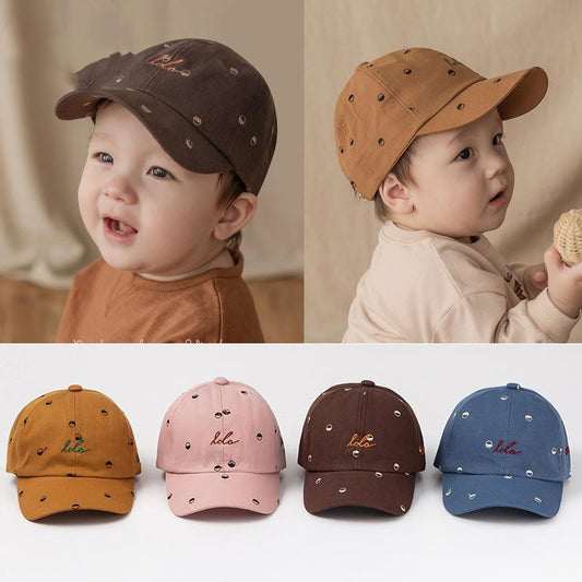 Adjustable Soft Baseball Caps - For Boys And Girls,  Soft Cotton Caps, Hip-Hop Sun Hats