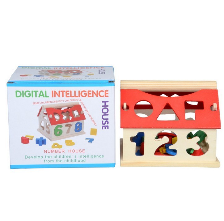 Children's Building Block Toys -  Educational Digital House Toys