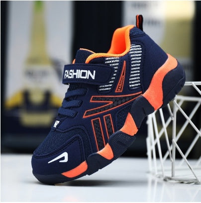 Sport Kids Sneakers - Boys Casual Shoes For Children,  Sneakers Girls Shoes,  Leather Anti-Slippery Fashion