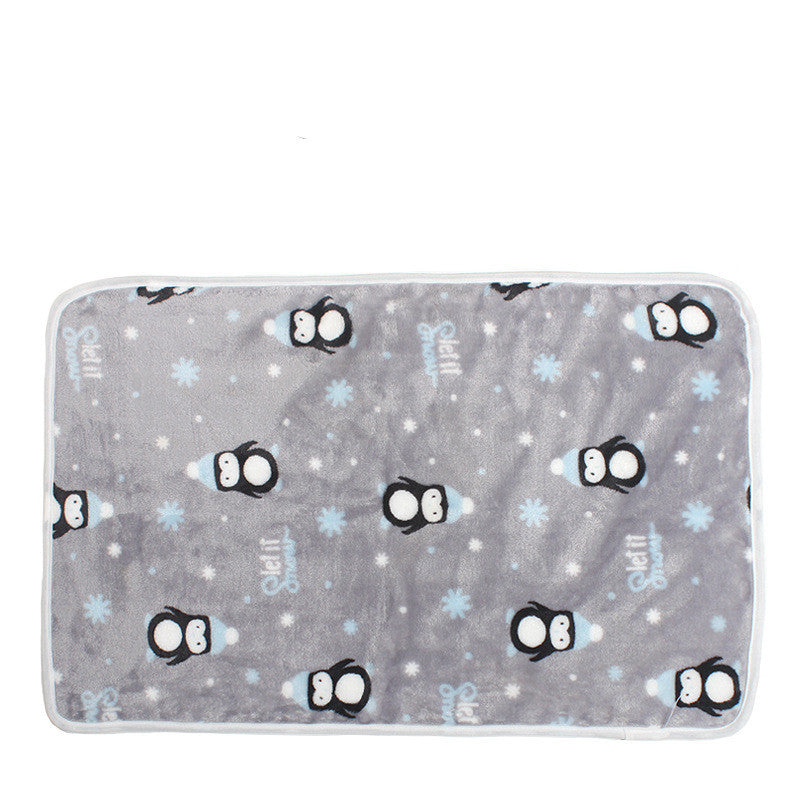 Four Seasons Blanket - Kennel Pad Warm Coral Fleece