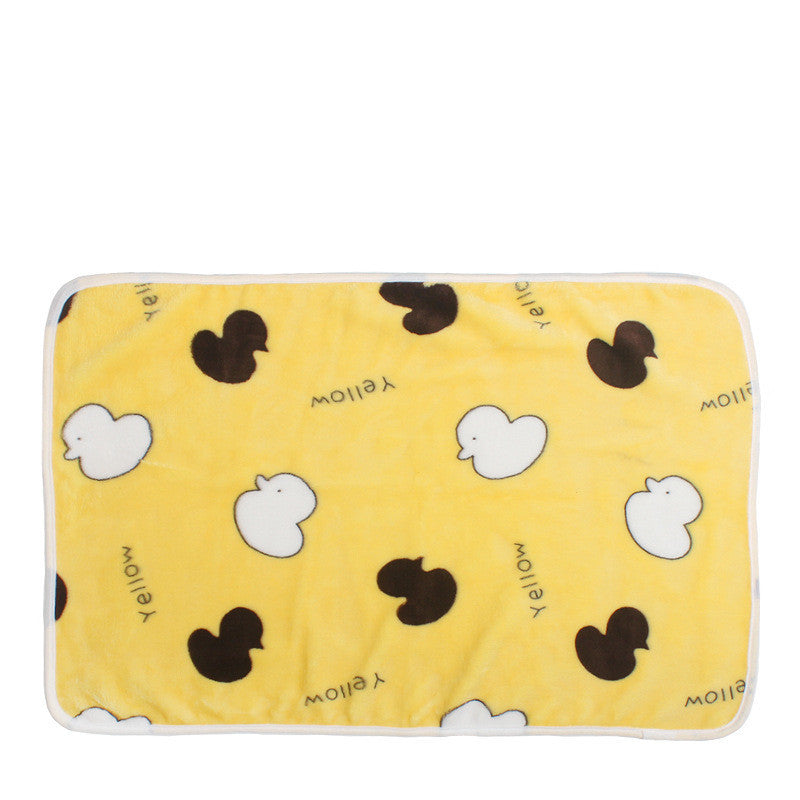 Four Seasons Blanket - Kennel Pad Warm Coral Fleece