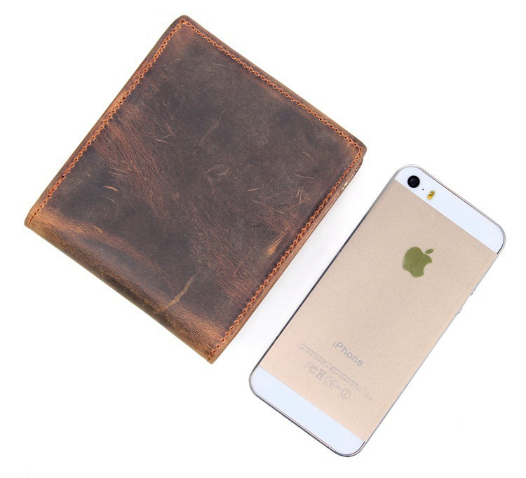 Men's Wallet - Luxury Horse Leather Wallet