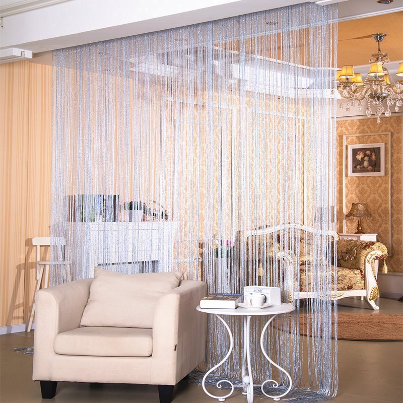 Door Thread Partition Curtain - Hanging Curtain Window Screen