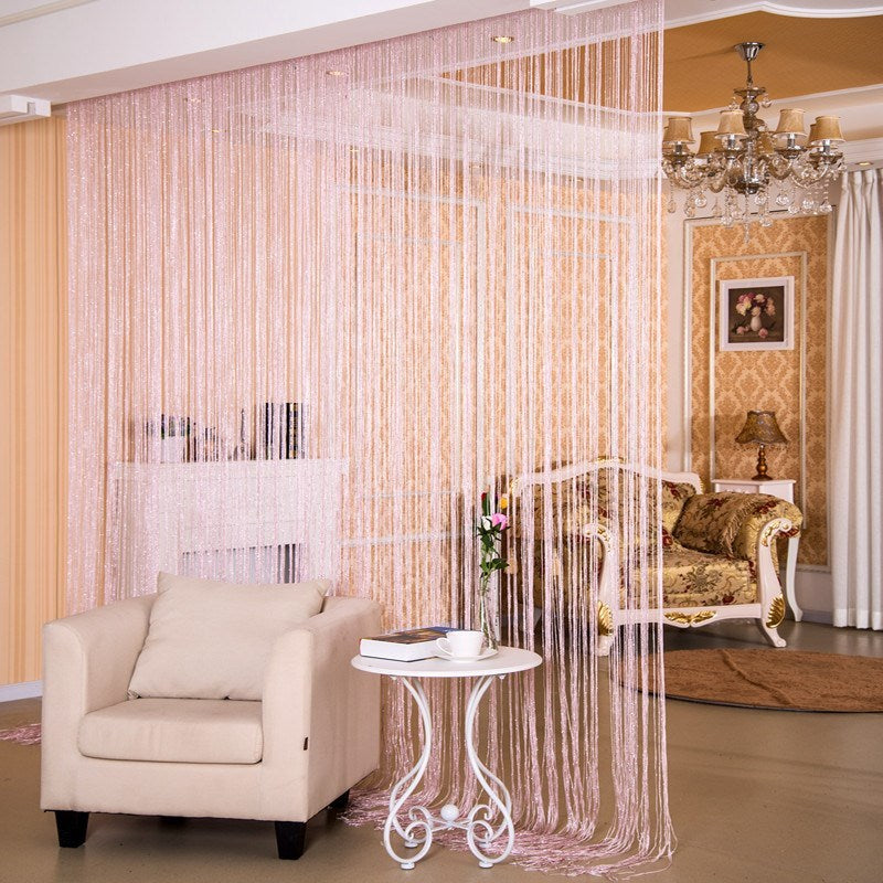 Door Thread Partition Curtain - Hanging Curtain Window Screen