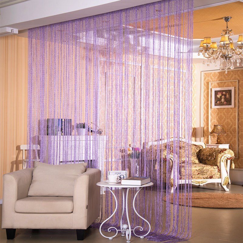Door Thread Partition Curtain - Hanging Curtain Window Screen