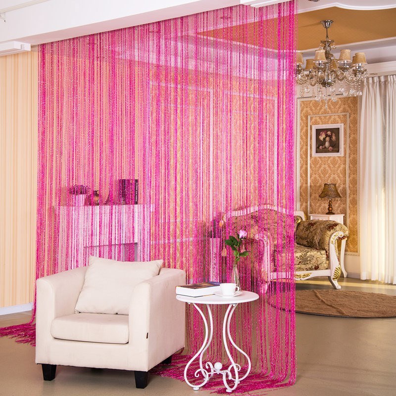 Door Thread Partition Curtain - Hanging Curtain Window Screen