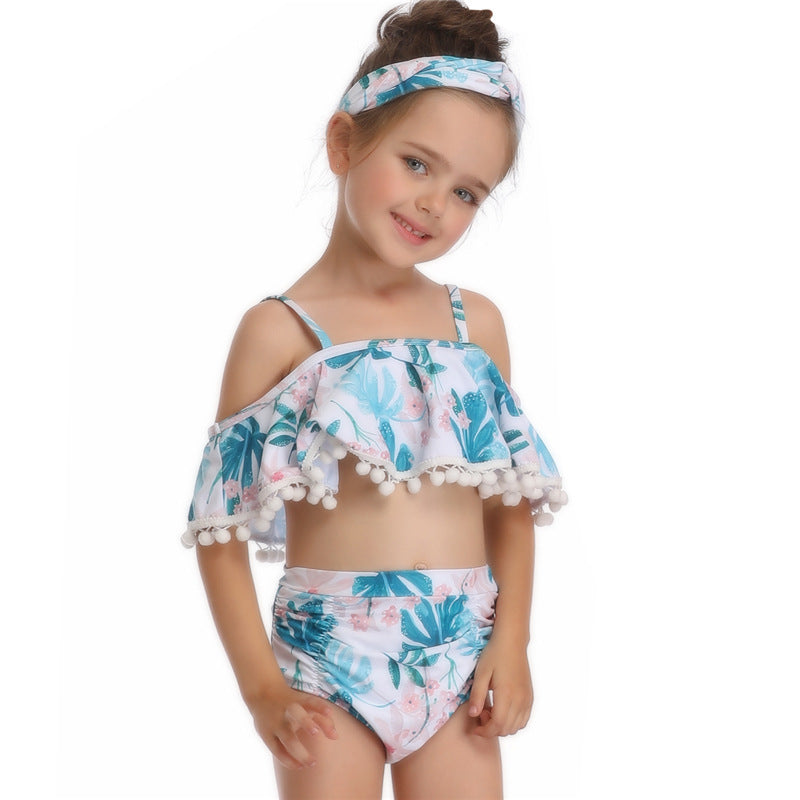 Children's Swimwear -- European And American Girls' Swimwear