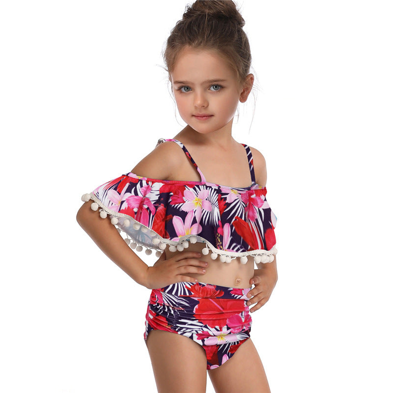 Children's Swimwear -- European And American Girls' Swimwear