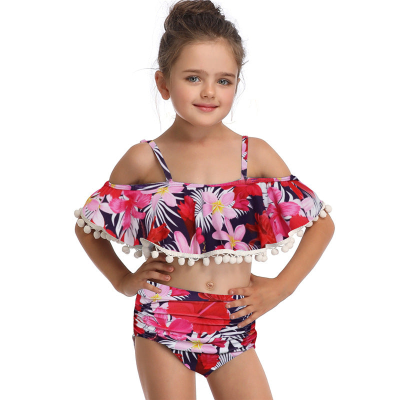 Children's Swimwear -- European And American Girls' Swimwear