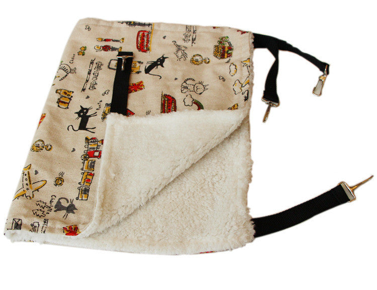 Cool & Comfy Cat Hammock - Hanging Pet Bed for Summer Relaxation