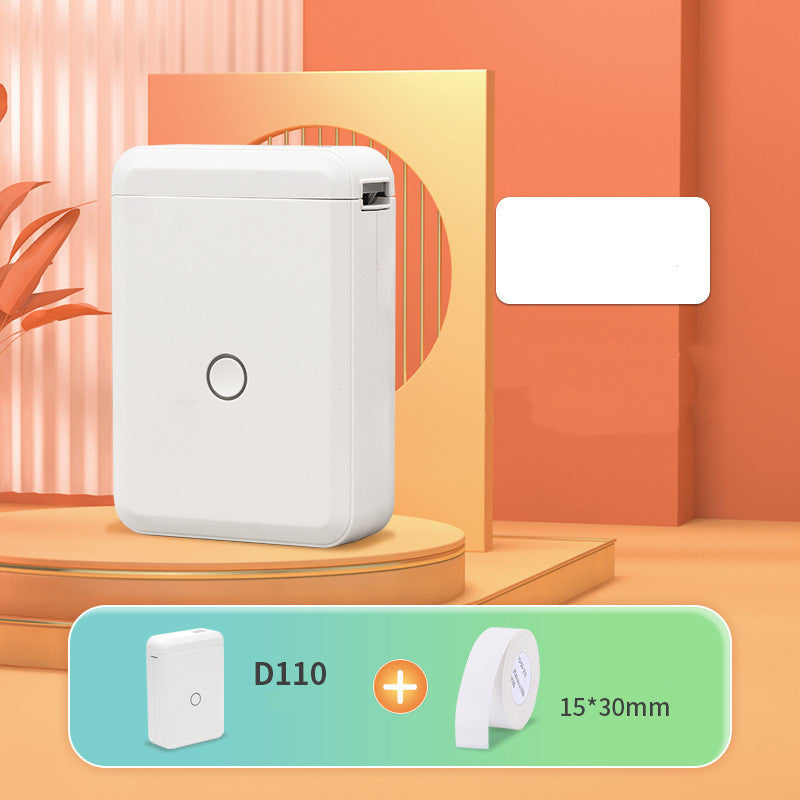 Label Printer - Home Thermosensitive Sticker Printer Portable Bluetooth Small
