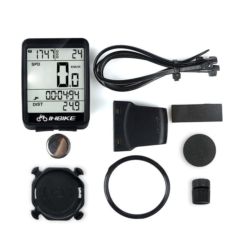 Bicycle Code Meter Wired And Wireless Mountain Bike Speedometer -- Bicycle Odometer