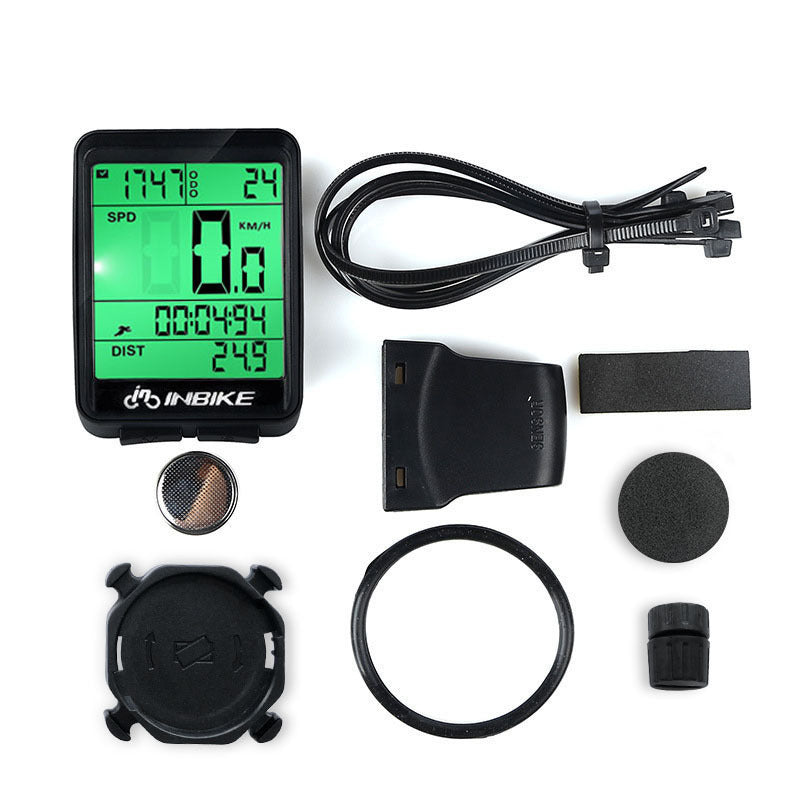 Bicycle Code Meter Wired And Wireless Mountain Bike Speedometer -- Bicycle Odometer
