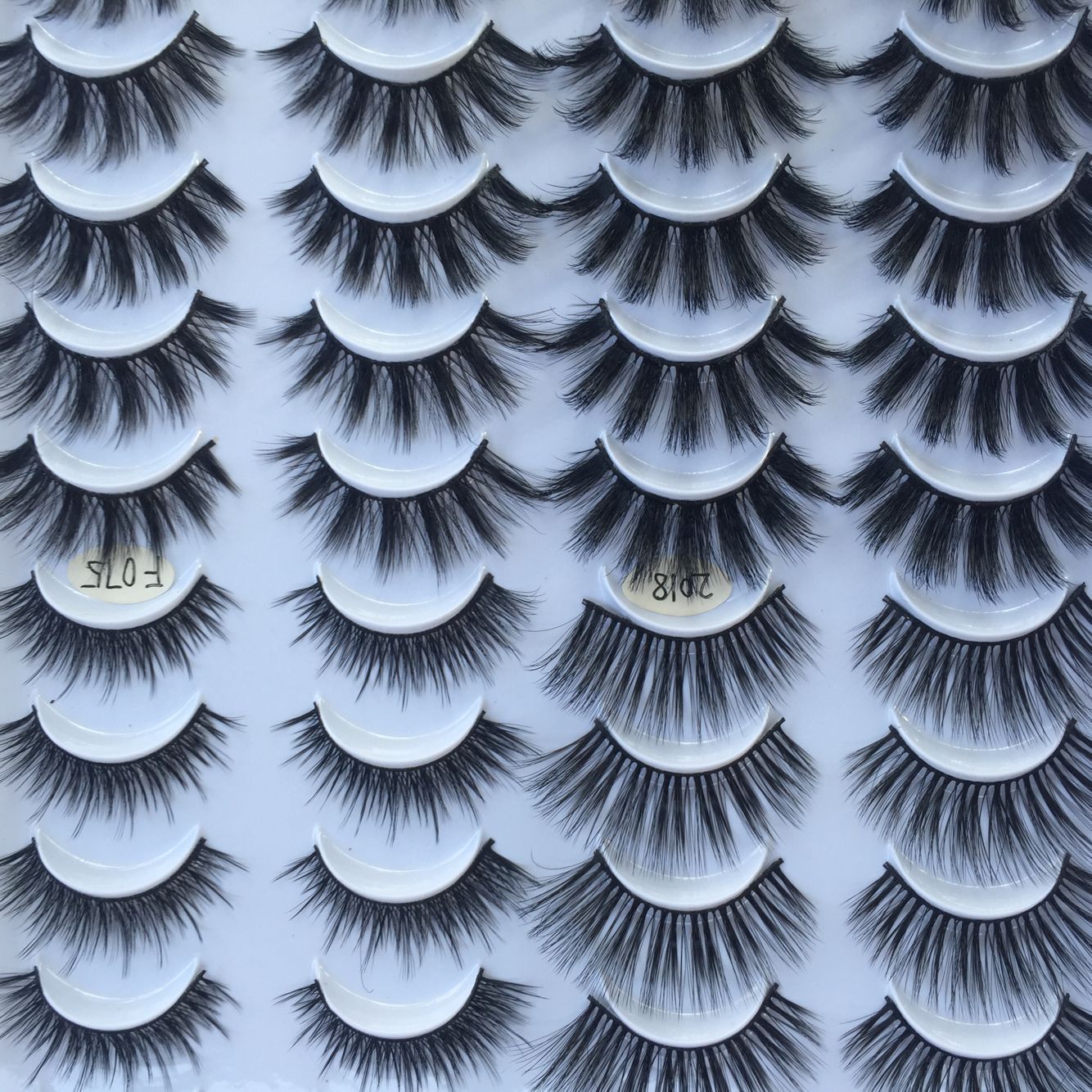 20 Pairs False Eyelashes Three-dimensional Multi-layer Mixed Eyelashes