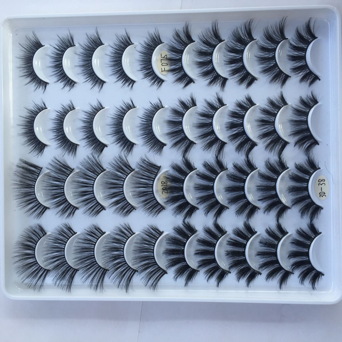20 Pairs False Eyelashes Three-dimensional Multi-layer Mixed Eyelashes