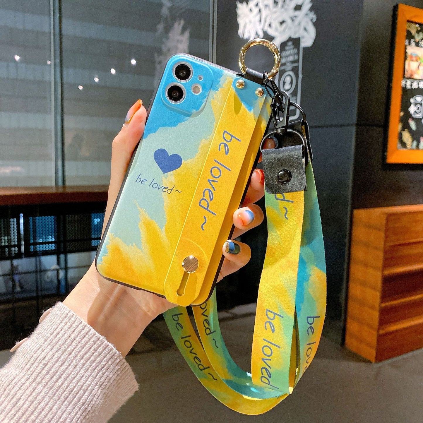 Wristband Phone Case -  Watercolor Phone Case