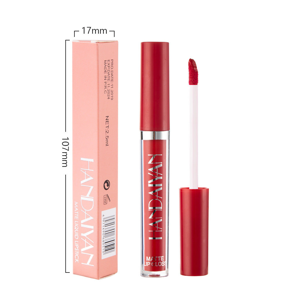 Matte Non-stick Cup Lip Gloss - Non-fading Matte Liquid Lipstick