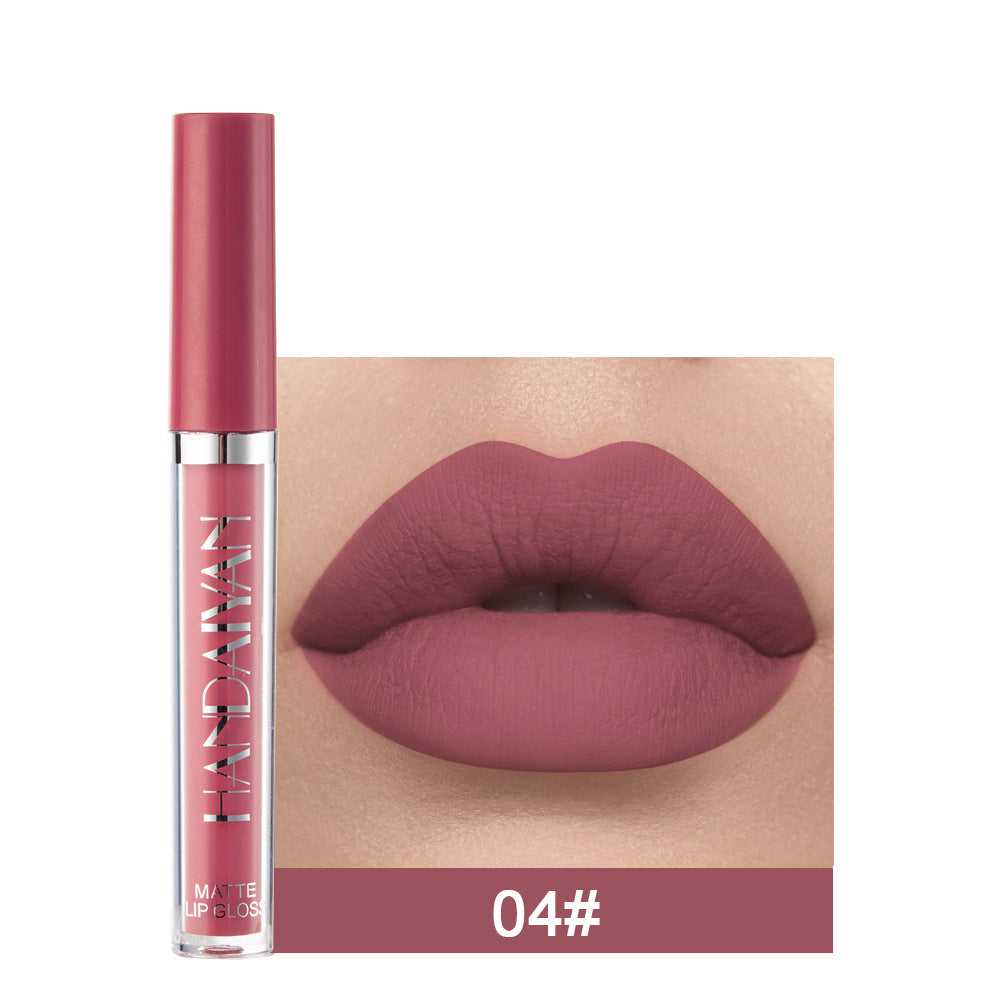 Matte Non-stick Cup Lip Gloss - Non-fading Matte Liquid Lipstick