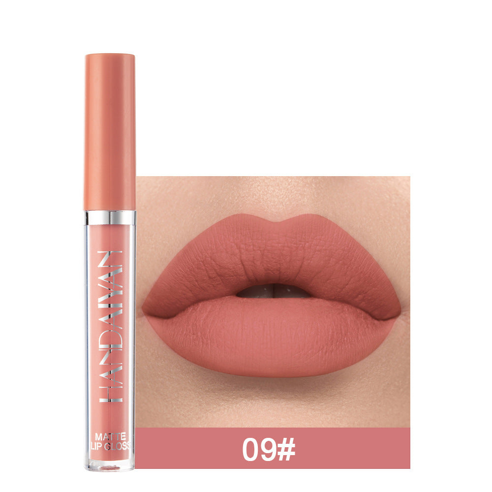 Matte Non-stick Cup Lip Gloss - Non-fading Matte Liquid Lipstick