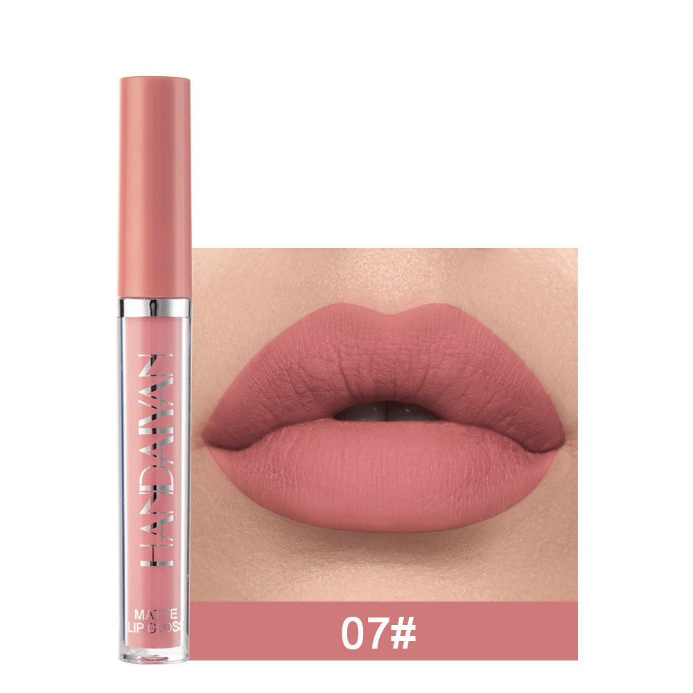 Matte Non-stick Cup Lip Gloss - Non-fading Matte Liquid Lipstick