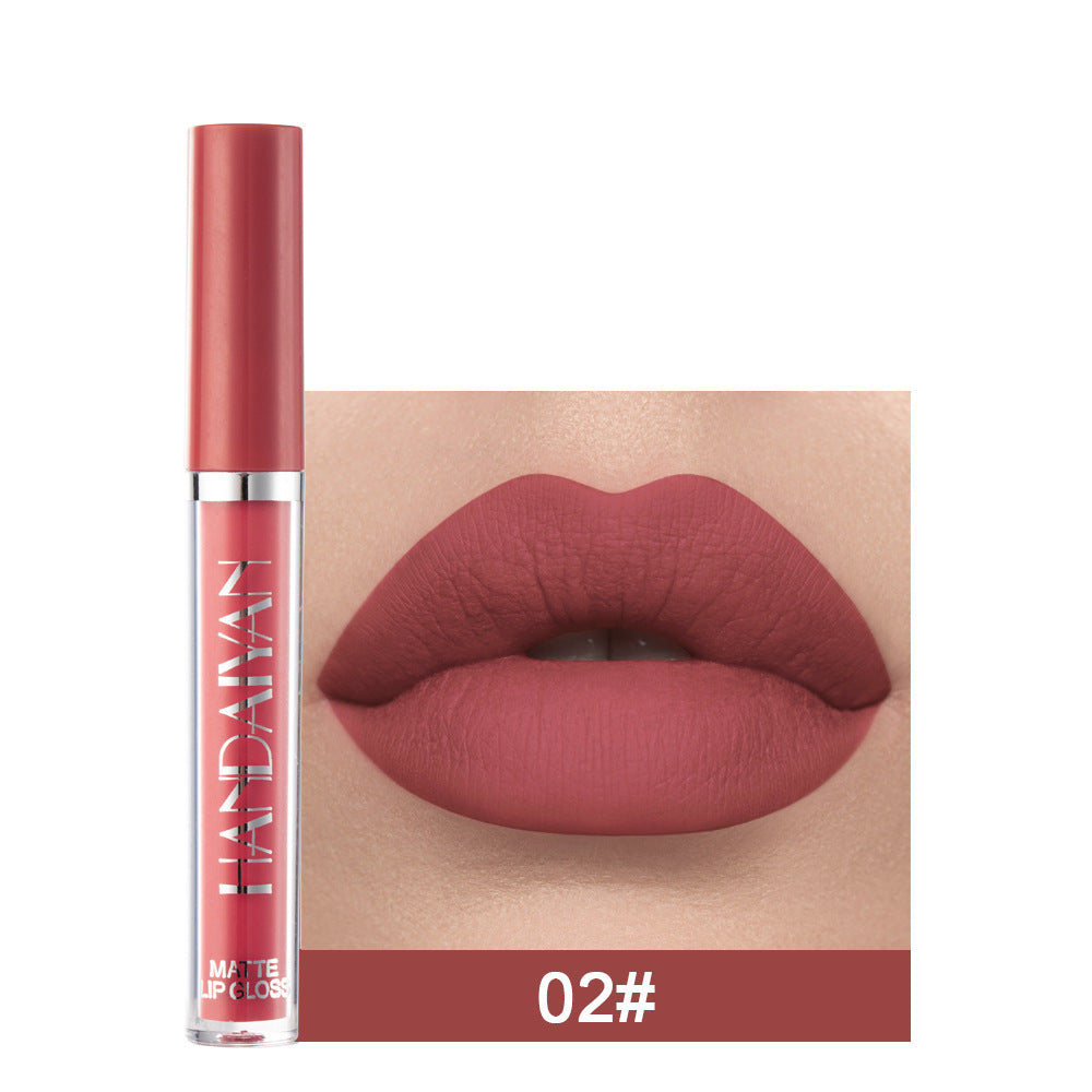 Matte Non-stick Cup Lip Gloss - Non-fading Matte Liquid Lipstick