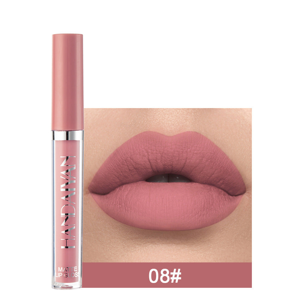 Matte Non-stick Cup Lip Gloss - Non-fading Matte Liquid Lipstick