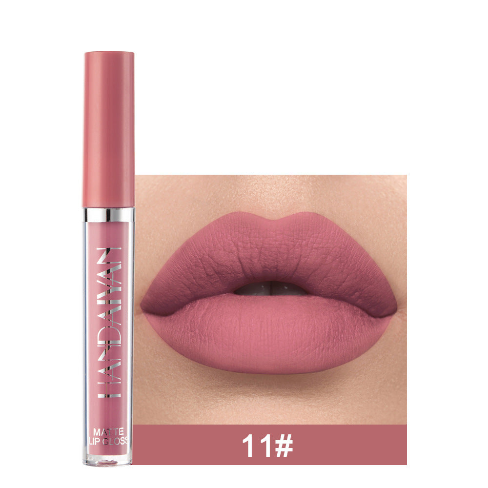 Matte Non-stick Cup Lip Gloss - Non-fading Matte Liquid Lipstick