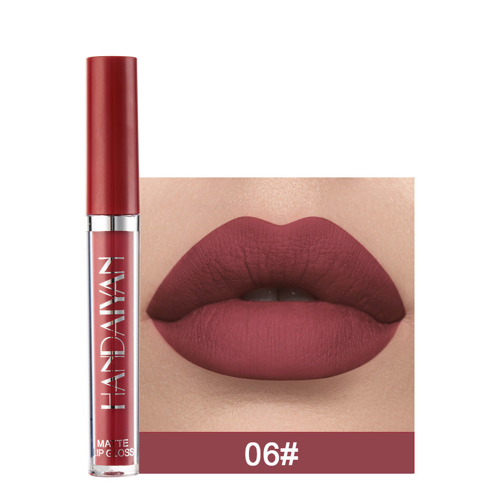 Matte Non-stick Cup Lip Gloss - Non-fading Matte Liquid Lipstick