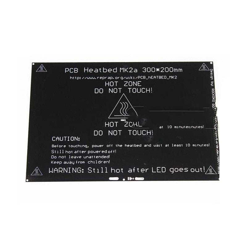3D Printer Accessories - MK2A Hot Bed Platform Aluminum Substrate - JumoShop