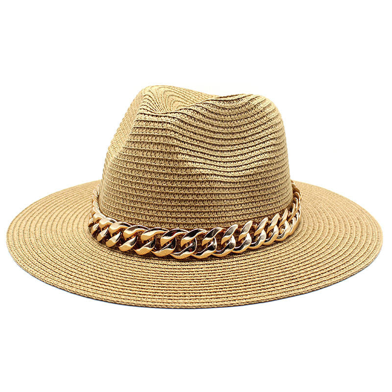 Casual Summer Men Hats - Summer Hats Spring Black Khaki Beach